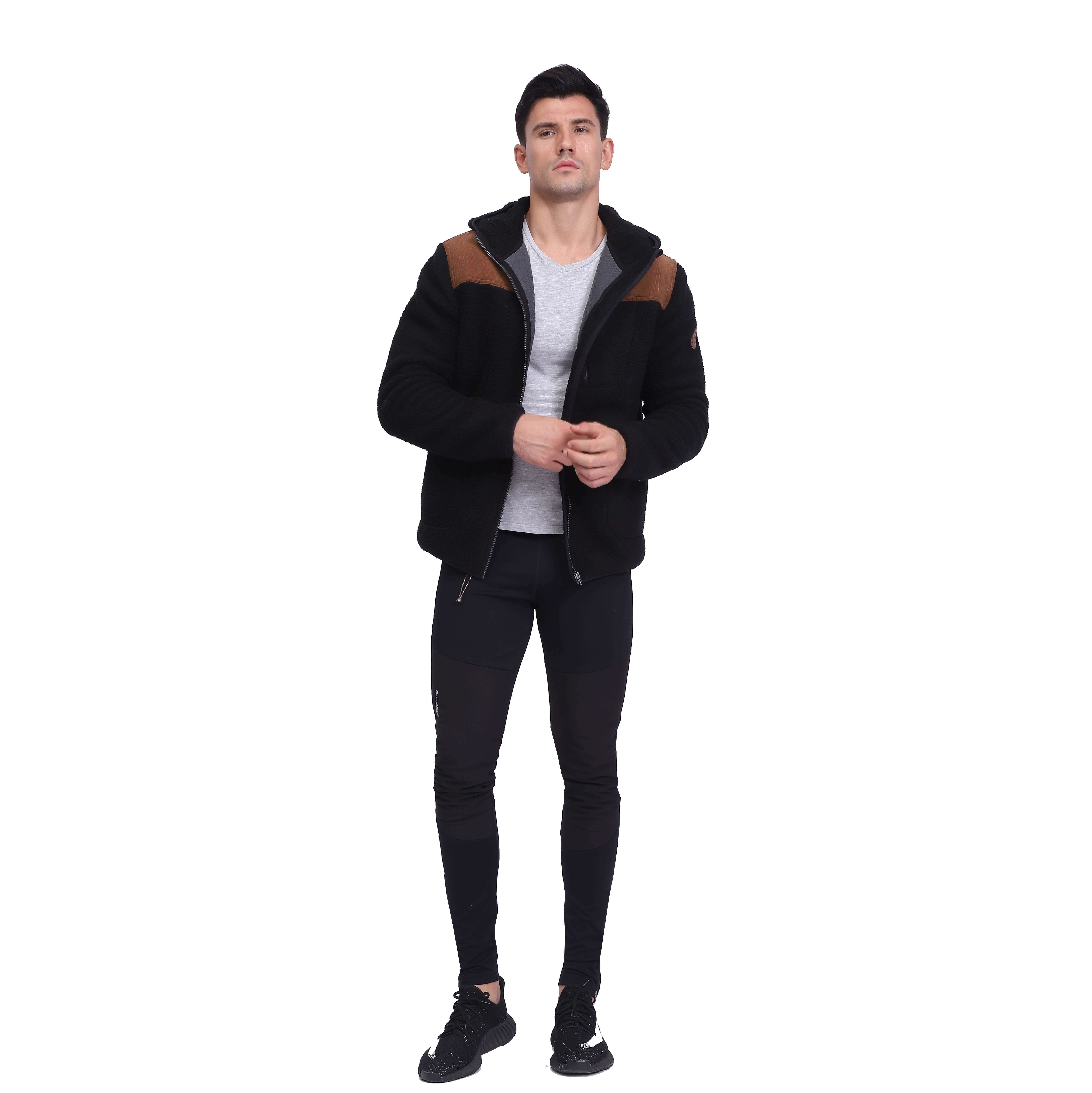 Sweat à capuche de poche poitrine
