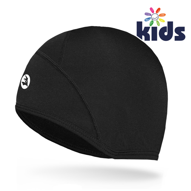 Enfants Thermique Toddler Casque Doublure Léger Adolescents Mince Crâne Caps Couverture Oreilles Bonnet Enfants Courir Chapeaux pour Garçon Fille