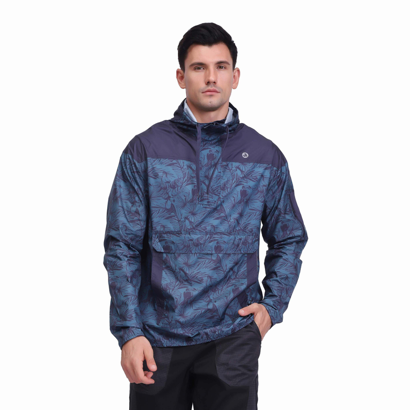 Vestes coupe-vent élégantes à imprimé camouflage pour hommes