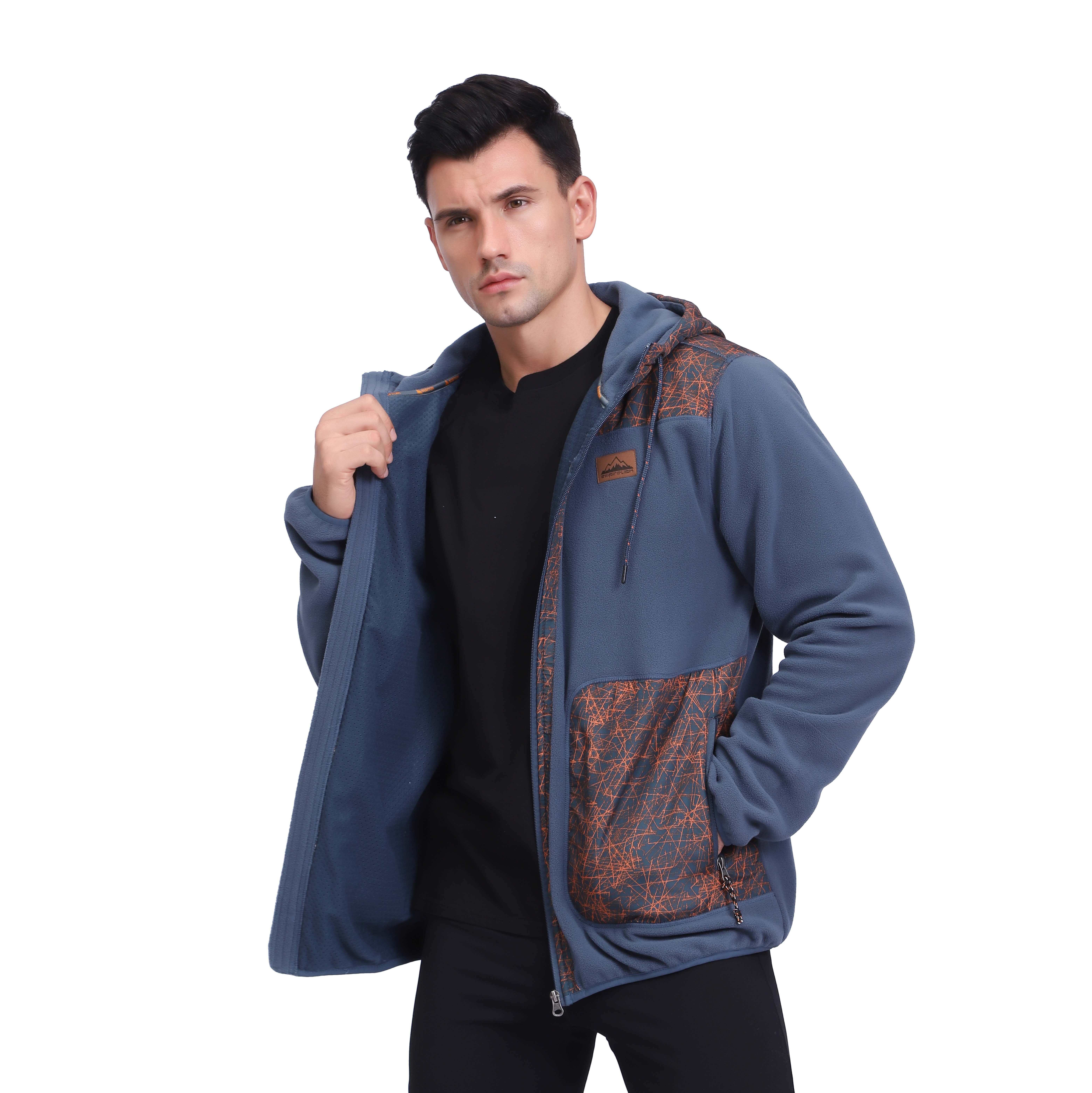 Veste d'hiver en polaire Journey Mountain pour homme