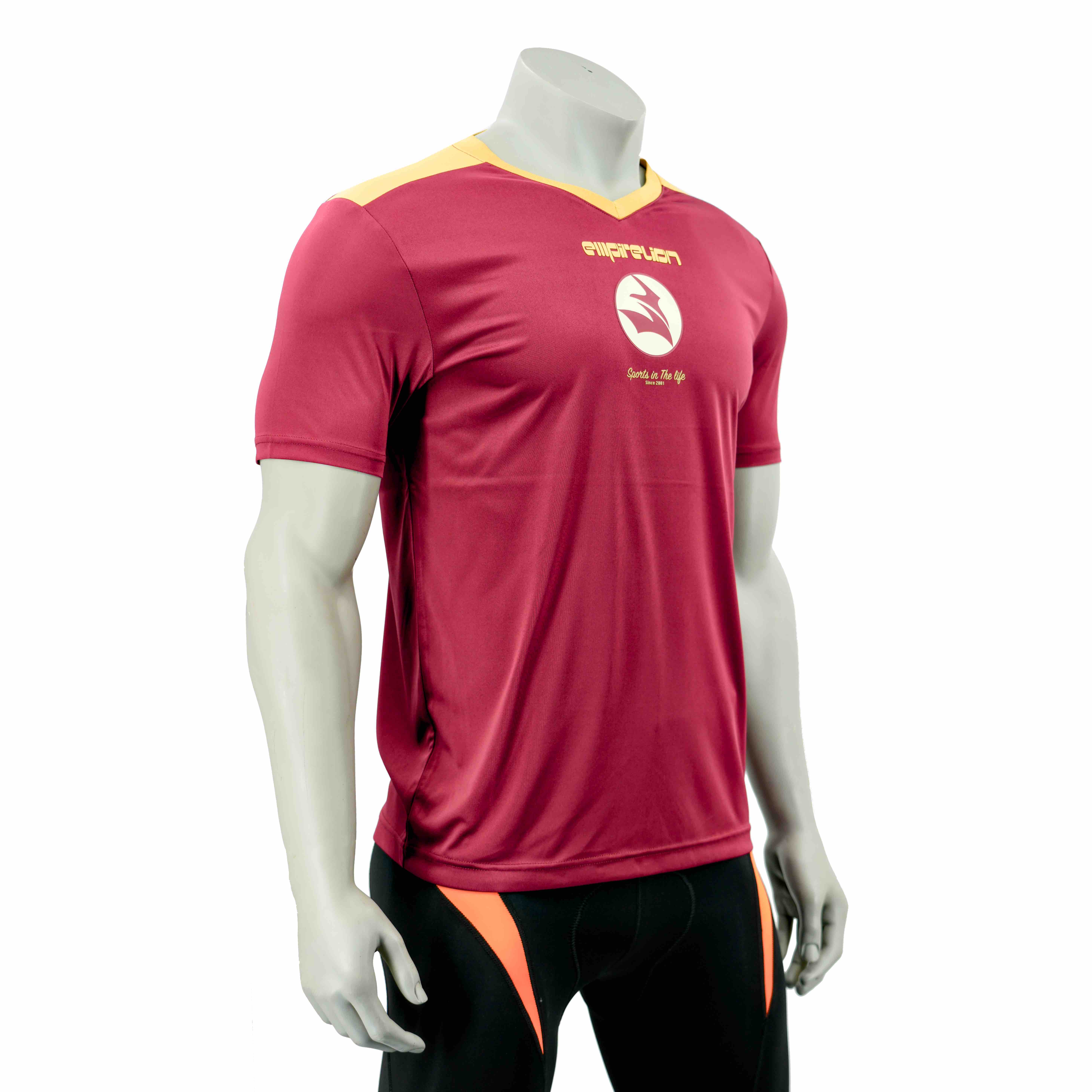 T-shirt en maillot de football pour hommes V