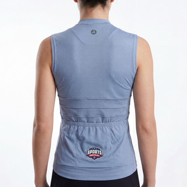 Gilet de cyclisme en maille pour femmes, sensation de froid