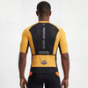 Maillot de cyclisme Raglan à manches courtes Color Block réfléchissant avec poche scellée