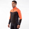 Veste de cyclisme à coque souple et coupe-vent collée