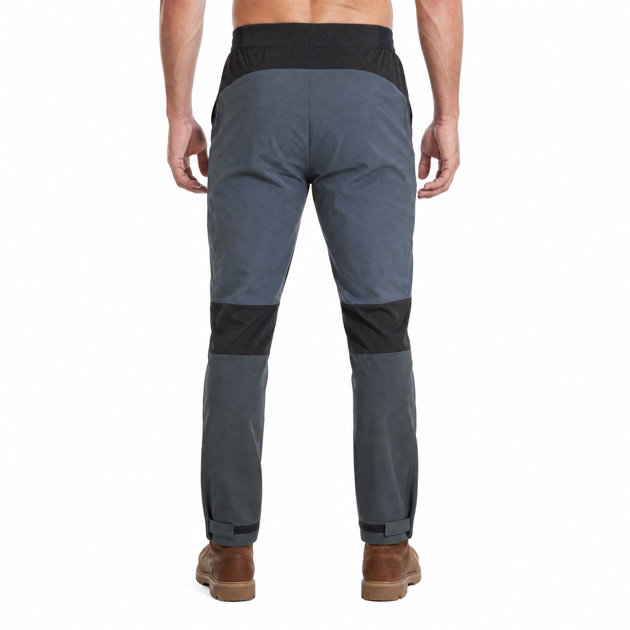 Pantalon de randonnée léger pour hommes, panneau en maille, pantalon de randonnée respirant