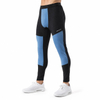 Legging d'entraînement de course avec panneaux de protection contre le vent pour hommes