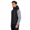 Veste lourde matelassée coupe-vent pour homme, chaude, pour l'hiver, la randonnée et l'extérieur