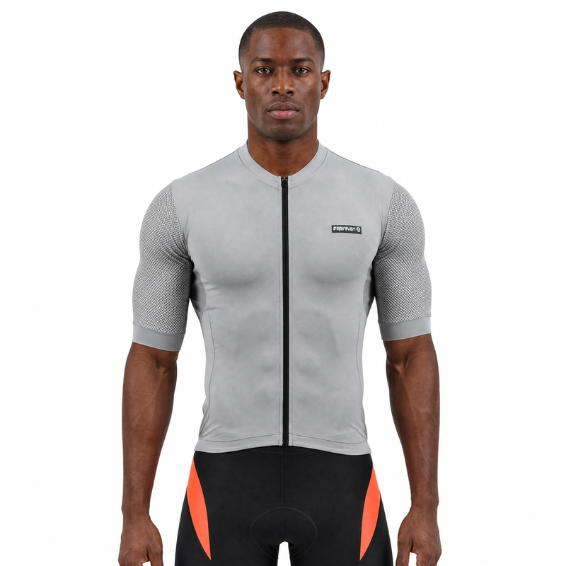 Light Weight Color Block Short-sleeved Cycling Jersey