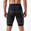 Short de cyclisme à panneau en maille pour hommes