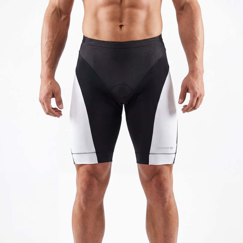 Short de cyclisme à blocs de couleurs pour hommes