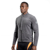 Veste de cyclisme d'hiver en polaire épaisse pour hommes