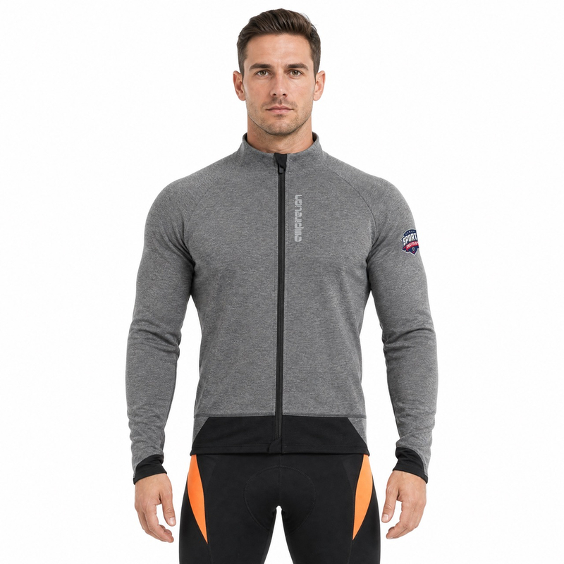 Veste de cyclisme à panneaux réfléchissants color block