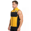 Gilet de cyclisme coupe-vent imperméable à doublure polaire
