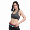 Femmes Raceback Dots Imprimez un soutien-gorge de gym