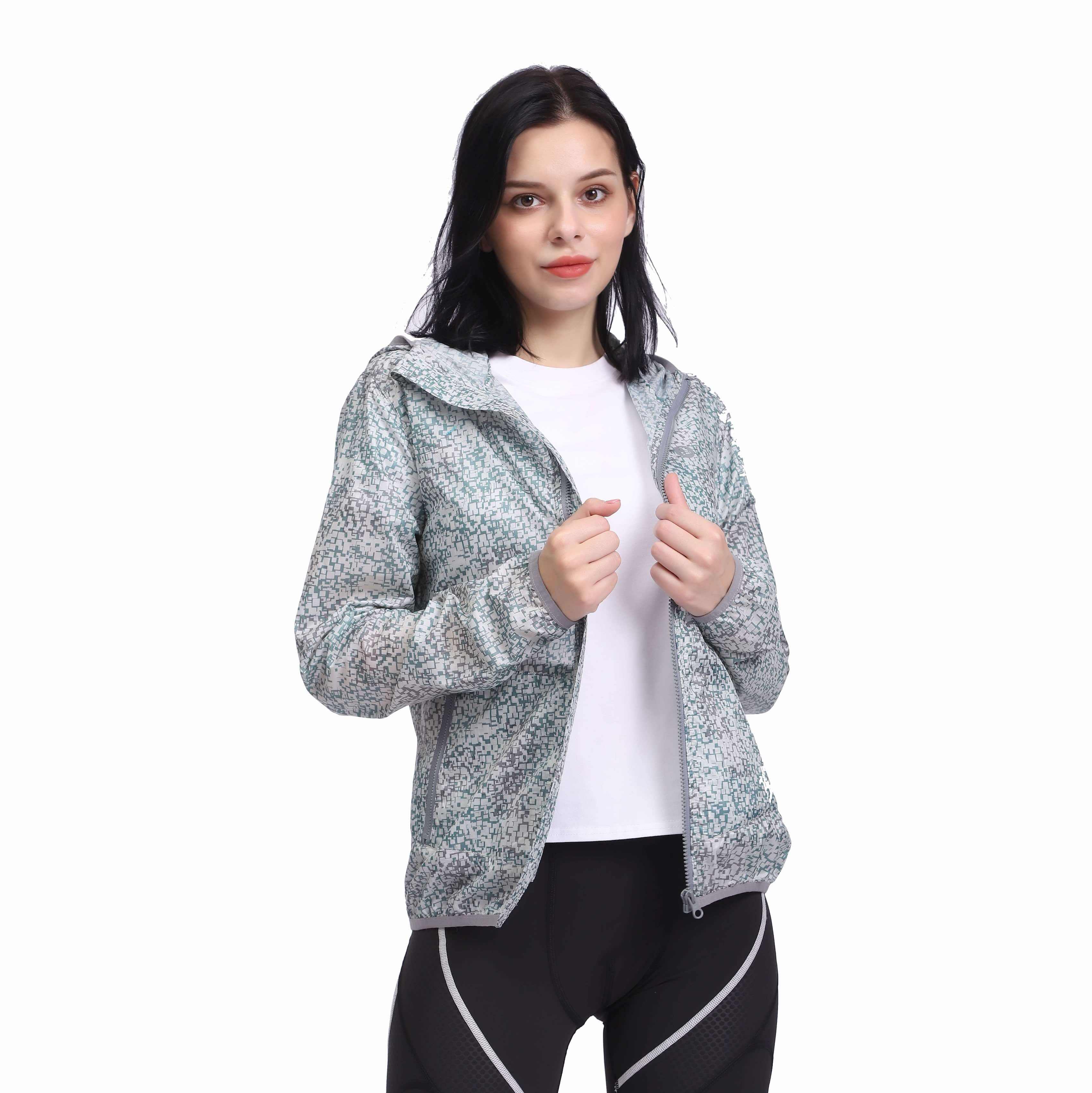 Vestes coupe-vent légères et imperméables pour femmes pour les activités de plein air