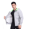 Sweats à capuche pour hommes Poches zippées Cordons de serrage Sweat-shirts zippés &nbsp;