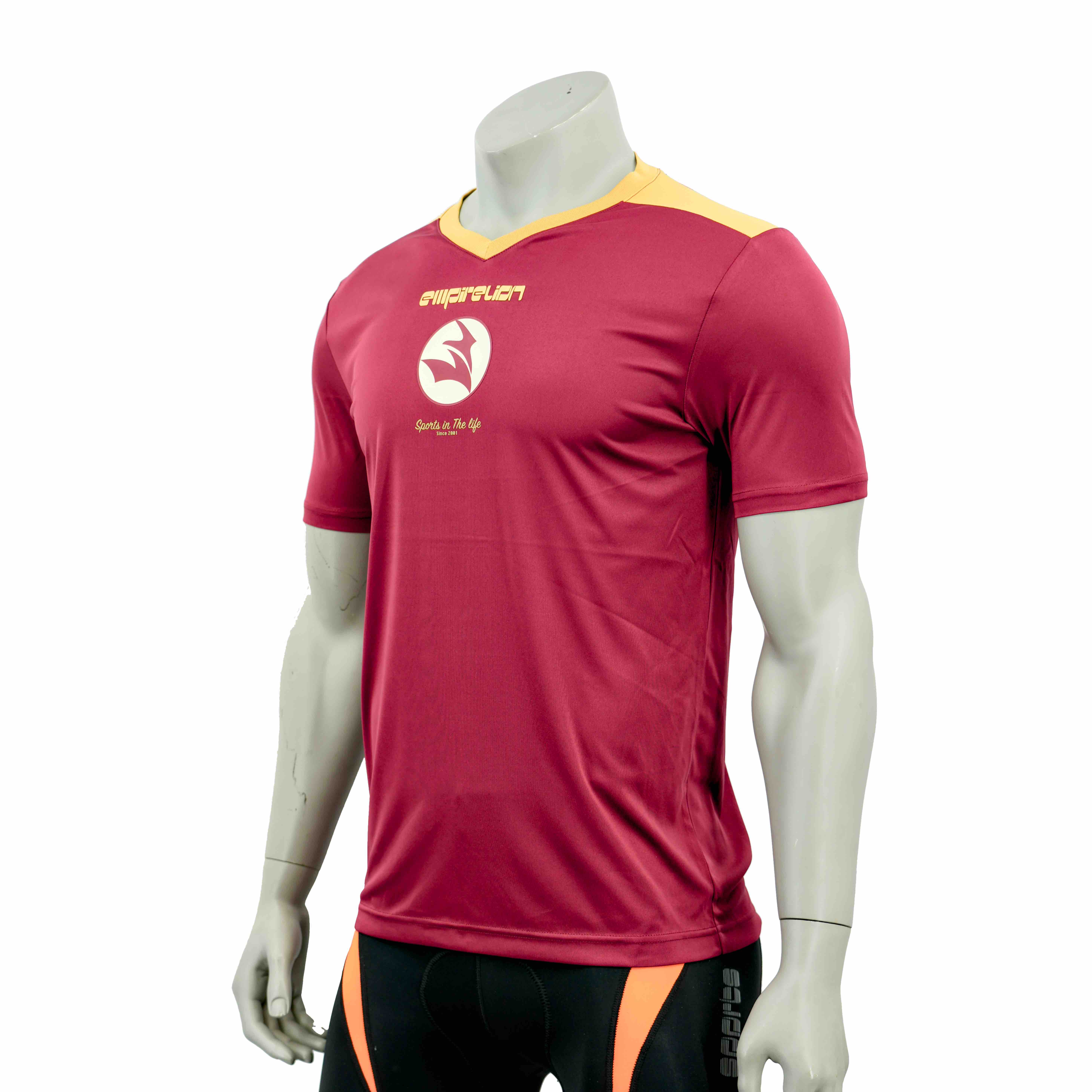 T-shirt en maillot de football pour hommes V