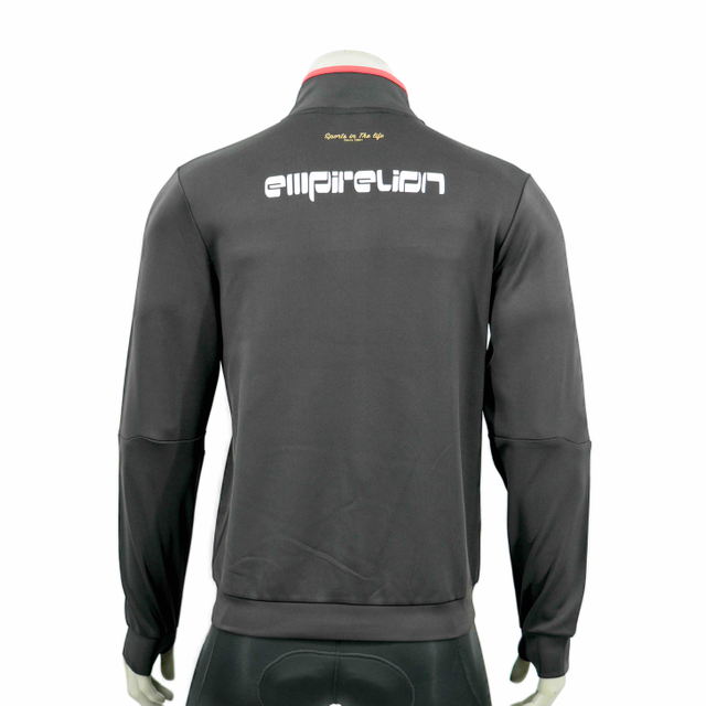 Half Half Zip Piping Trim Sports Pullover Tops