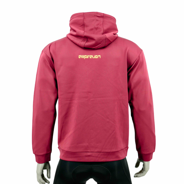 Mens Oversize Logo Print Sports Zip à travers un sweat à capuche 