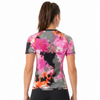 VMTR T-shirt à manches courtes et col rond pour femme
