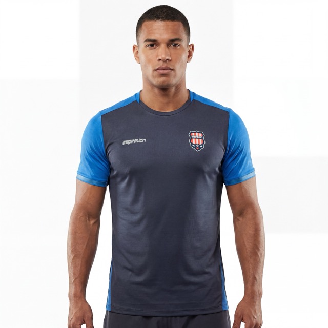 T-shirts color block hauts d'équipe de football 