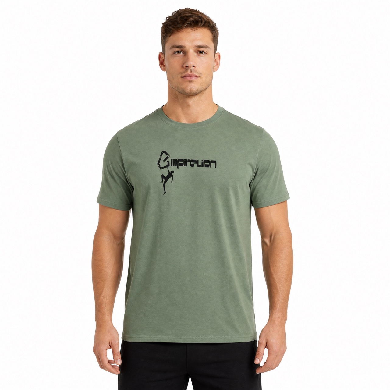 T-shirt à manches courtes pour hommes, escalade