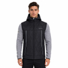 Veste lourde matelassée coupe-vent pour homme, chaude, pour l'hiver, la randonnée et l'extérieur