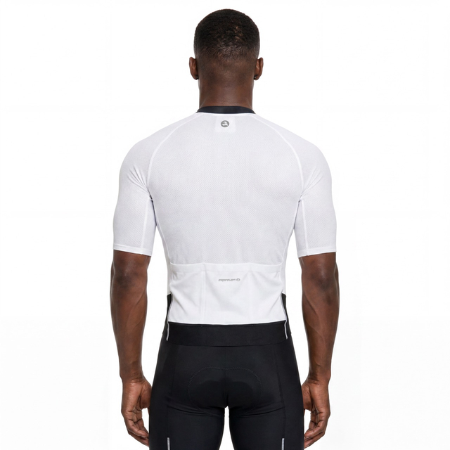 Maillot de cyclisme léger en maille d'été