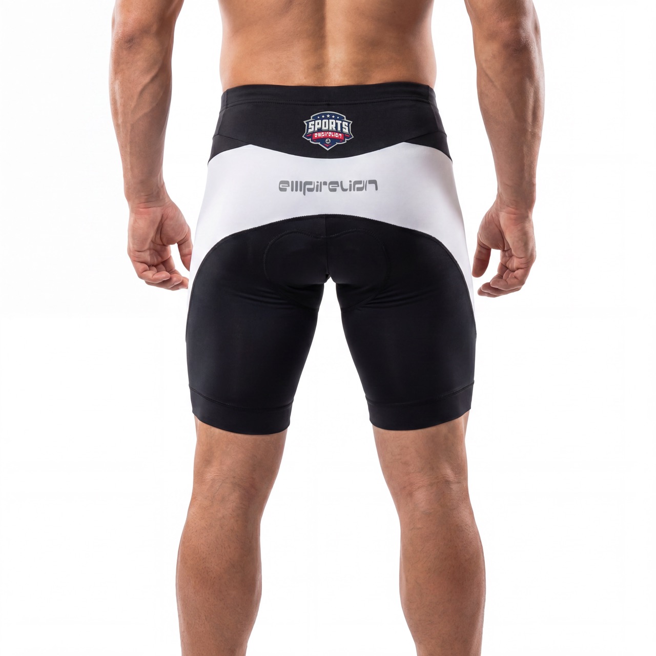 Short de cyclisme à blocs de couleurs pour hommes