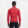 Veste de cyclisme coupe-vent avec panneau côtelé pour hommes, ensemble de 2 pièces