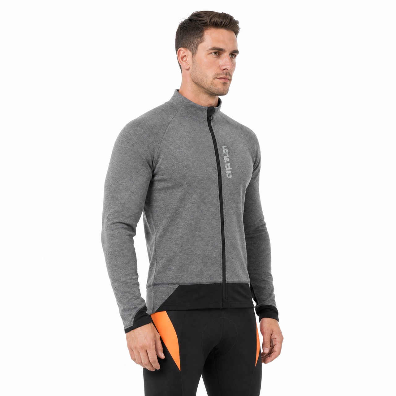 Veste de cyclisme à panneaux réfléchissants color block