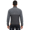 Veste de cyclisme en polaire chaude avec panneaux rembourrés pour hommes