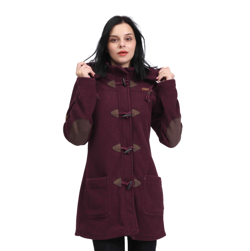 Cordon d'hiver pour femmes Ardemas de manteau de corne mignon chaud mignon