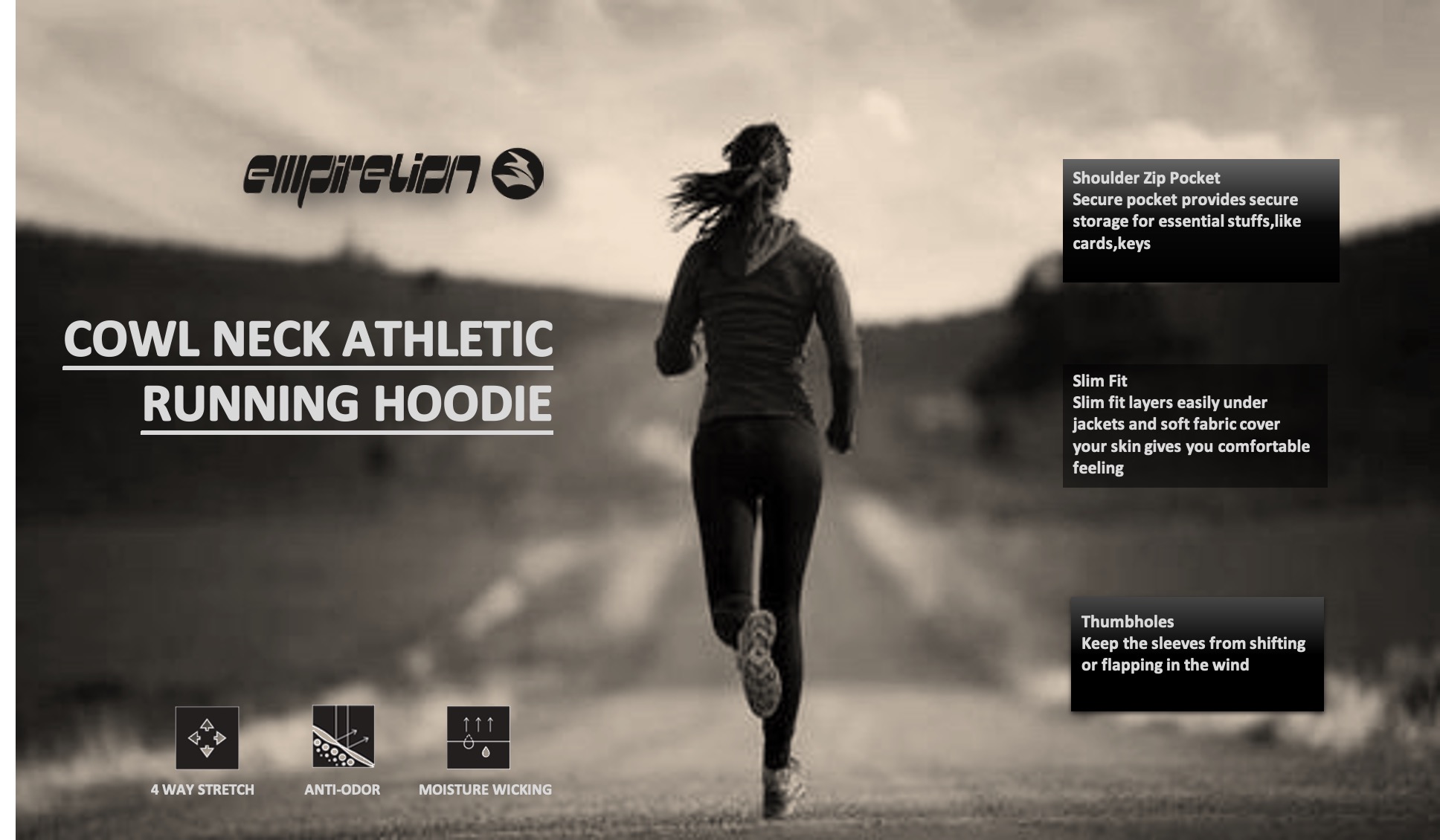 Cape &agrave; sweat &agrave; capuche