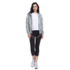 Femmes Panneau en relief Réflexion Running Capri Legging