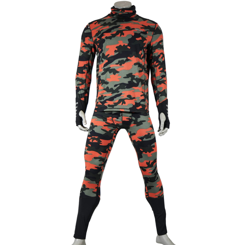 Ensemble de maillot de base de base de camouflage pour hommes