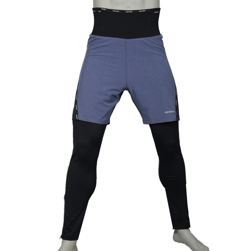 Mens Wind Proof High Waist Bâle Bâle 2 en 1 Pant