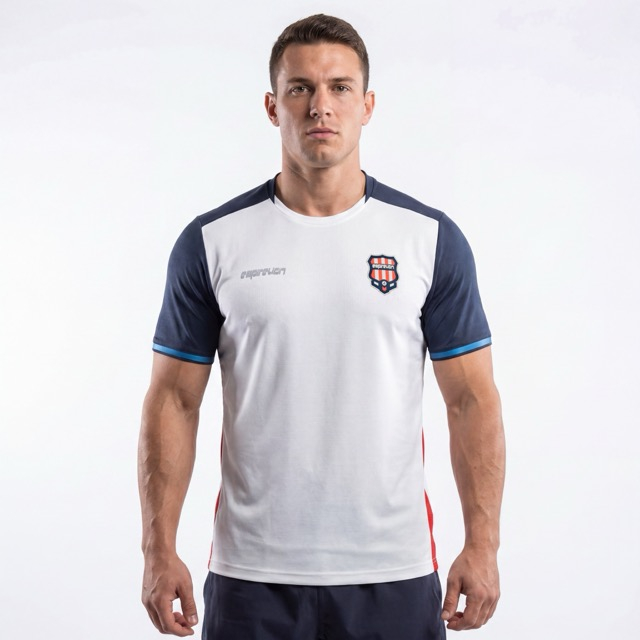T-shirts color block hauts d'équipe de football 