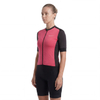 Maillot de cyclisme à manches courtes Color Block pour femme