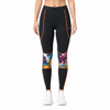 VMTR Pantalon legging léger à panneaux imprimés pour femme