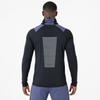 Haut de base coupe-vent à col bénitier pour homme