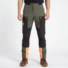 Pantalon de randonnée et de trekking avec panneaux de taille réglables pour hommes