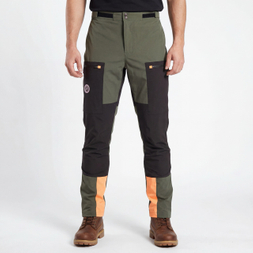 Pantalon de randonnée et de trekking avec panneaux de taille réglables pour hommes