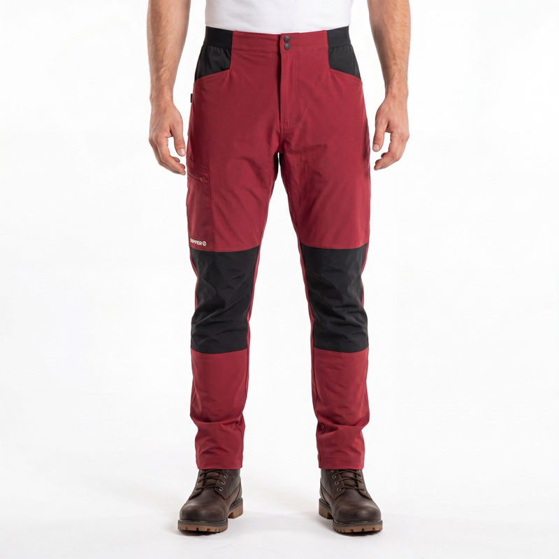 Pantalon Sonw de sport pour hommes, pantalon de Trekking à blocs de couleurs