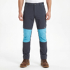 Pantalons chauds aux genoux pour hommes Pantalons de trekking à blocs de couleurs