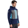 Veste à capuche zippée pour hommes, randonnée, alpinisme, course à pied, couleur bloquée