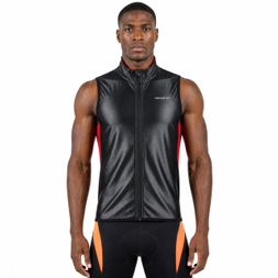 Gilet coupe-vent léger color block pour hommes