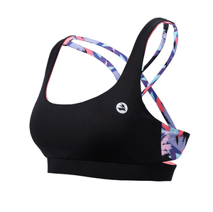 Strappy Open Back Sports Bra Yoga Gym Tops Vêtements d'entraînement des vêtements de sport pour femmes