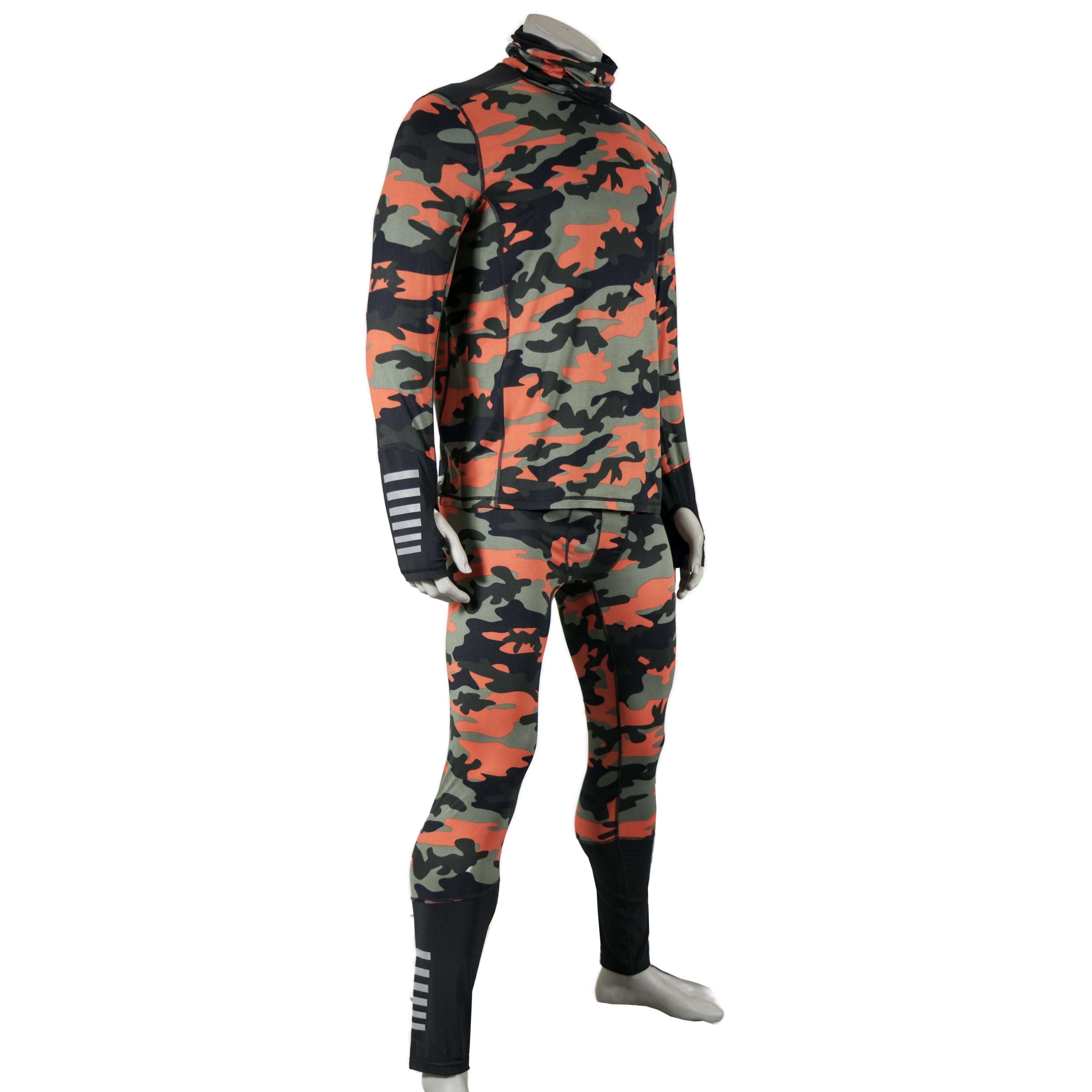 Ensemble de maillot de base de base de camouflage pour hommes