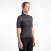 Maillot de cyclisme à manches courtes à imprimé réfléchissant pour femme
